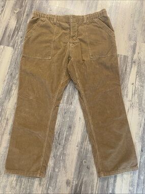 Birdwell Beach Britches Classic Corduroy Pants Sand 2XL